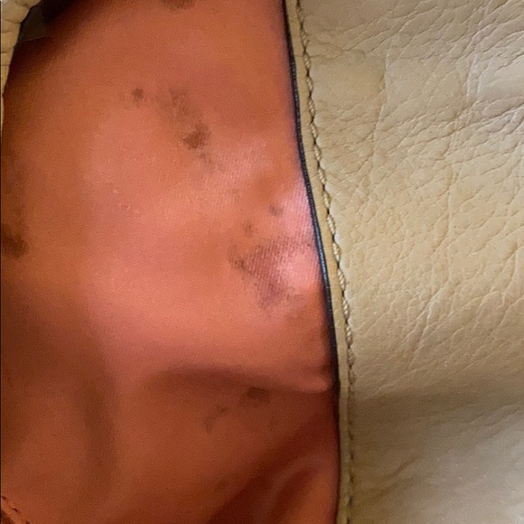 Coach cream/tan purse - Picture 5 of 5